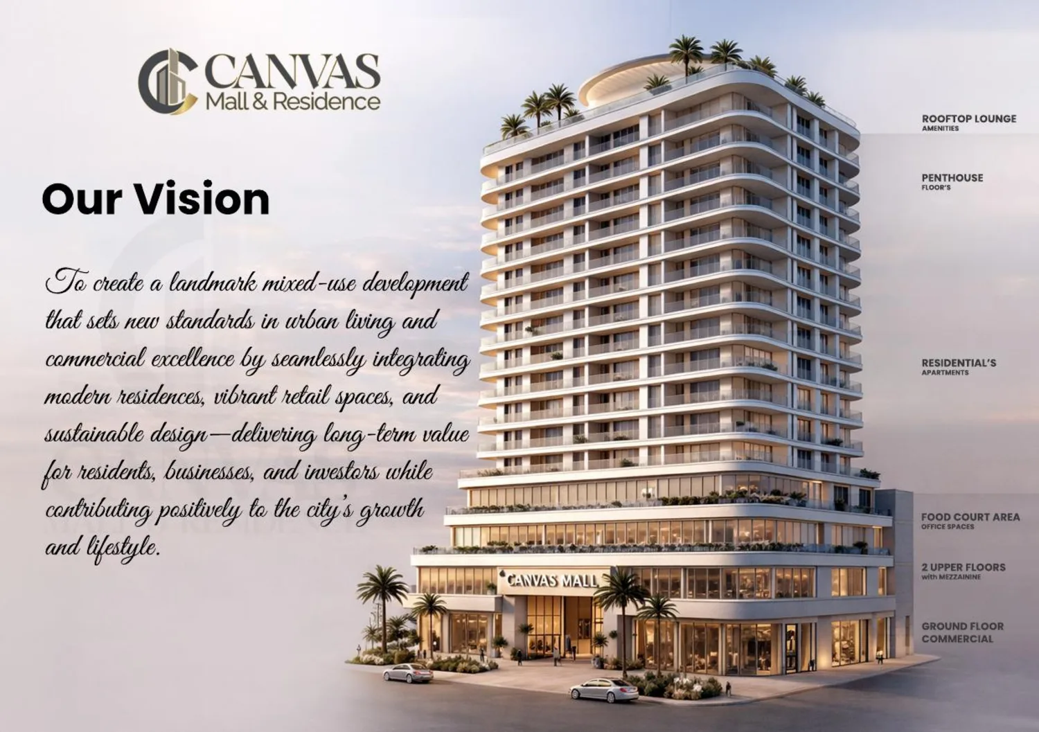 Canvas Mall and Residence booklet page 3