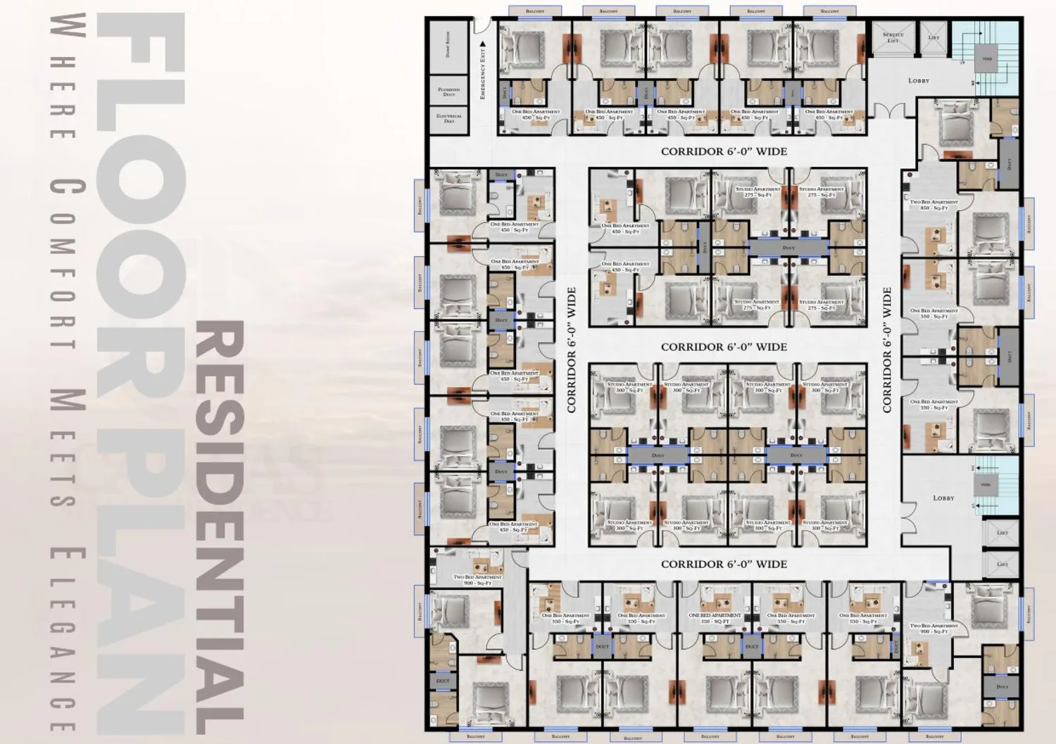 Canvas Mall and Residence booklet page 6