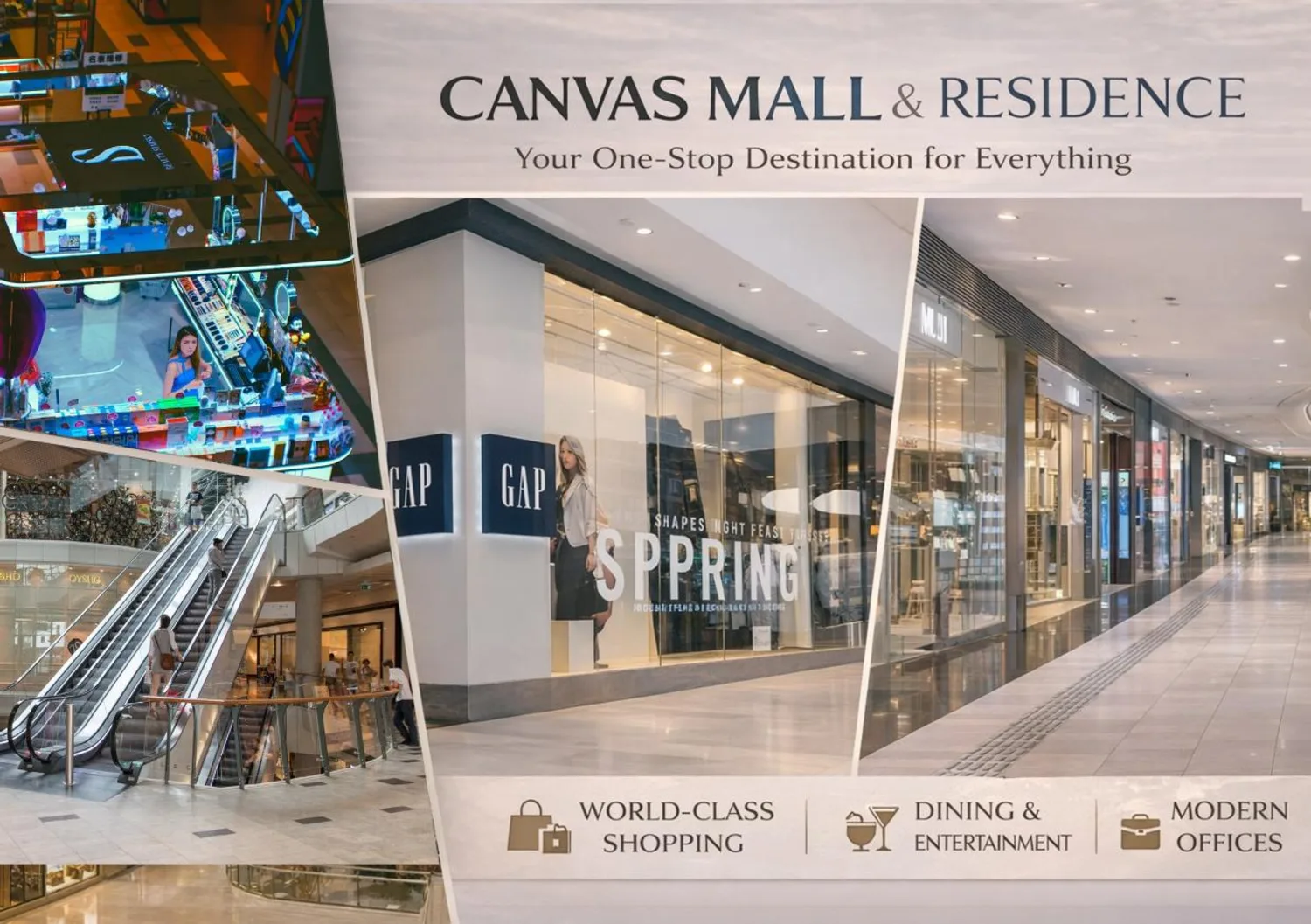 Canvas Mall and Residence booklet page 8